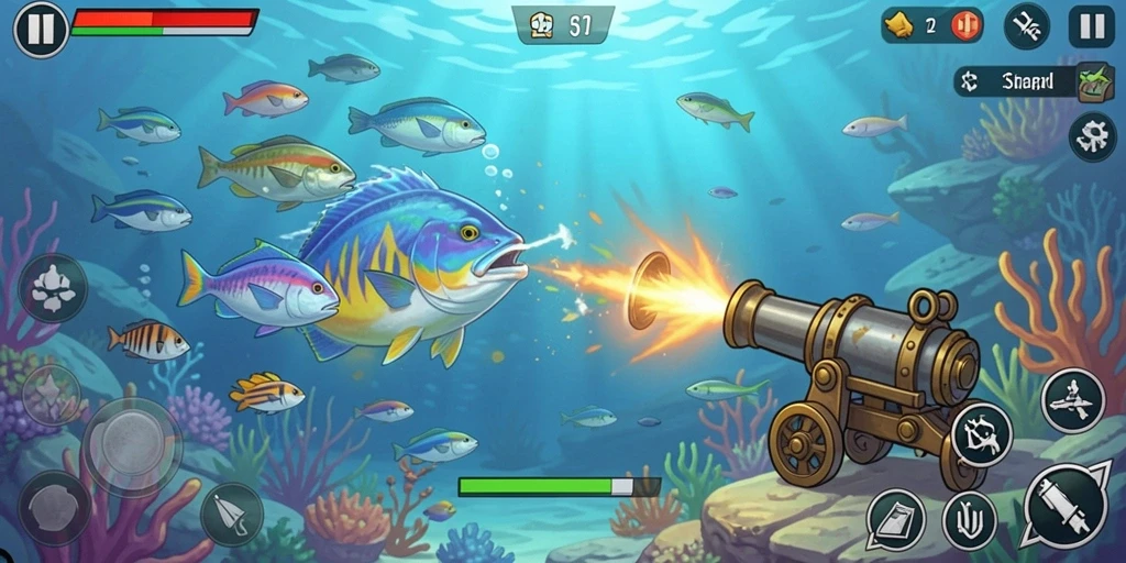 Fitur multiplayer yang memungkinkan kerjasama dengan pemain lain.