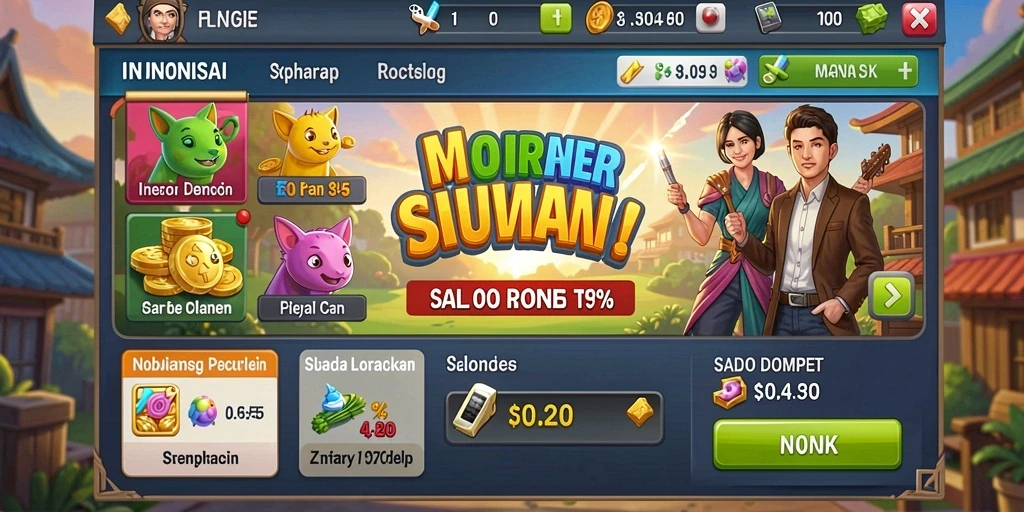Screenshot event eksklusif yang seru dan berhadiah.