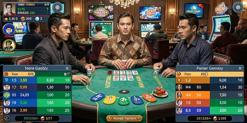 Komunitas aktif yang siap membantu sesama pemain.