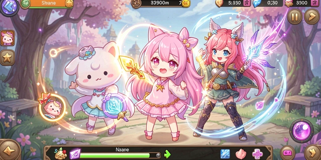 Screenshot 3: Pilihan tema mesin slot yang beragam.