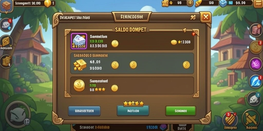 Tangkapan layar dari level menantang di PLUTO88.