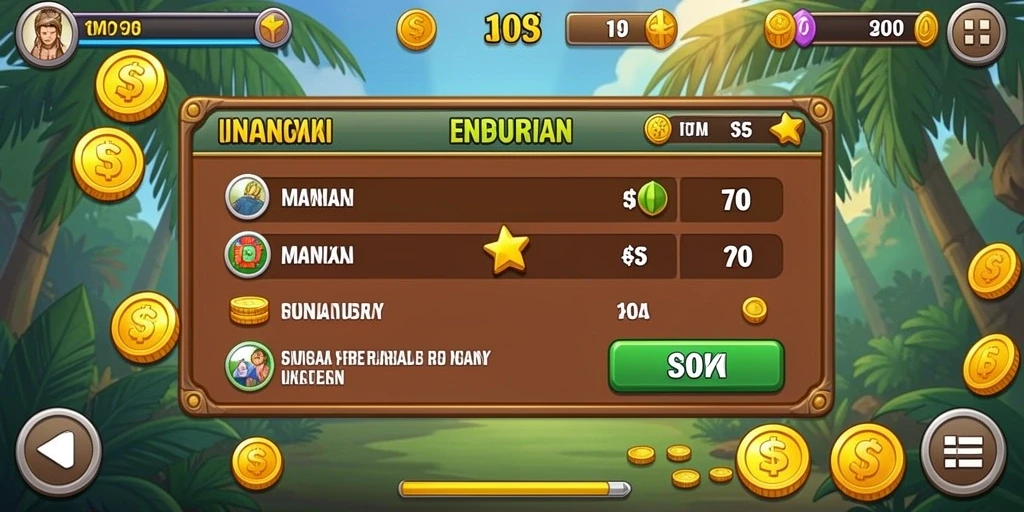 Screenshot memperlihatkan fitur interaksi dengan pemain lain.