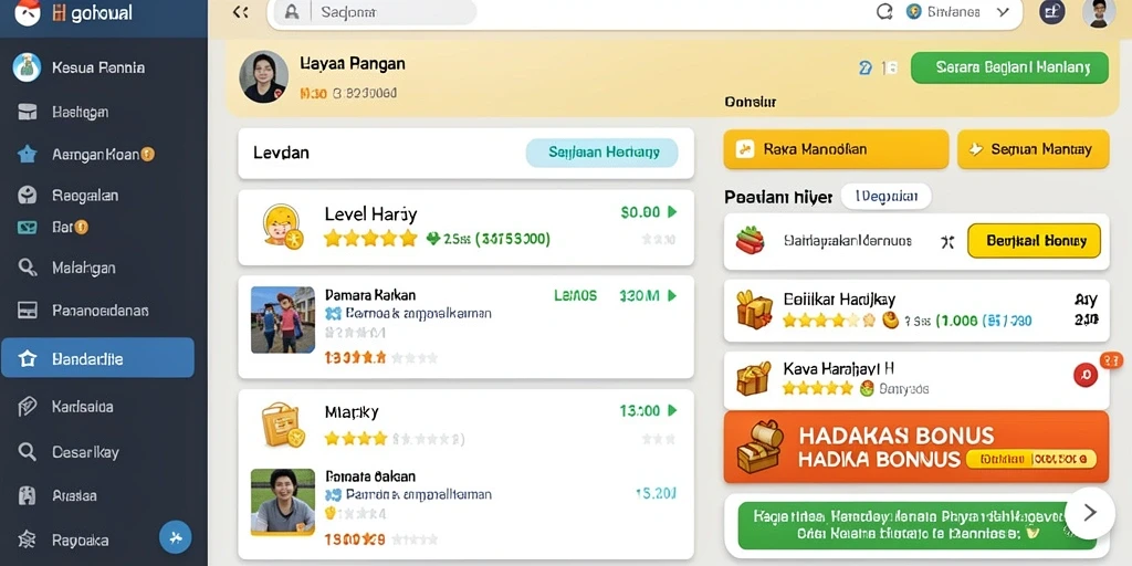 Level yang menantang dengan desain yang menarik.