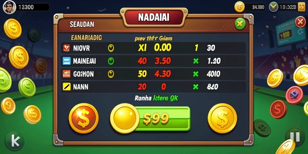 Tangkapan layar menunjukkan mode multiplayer dengan teman-teman.
