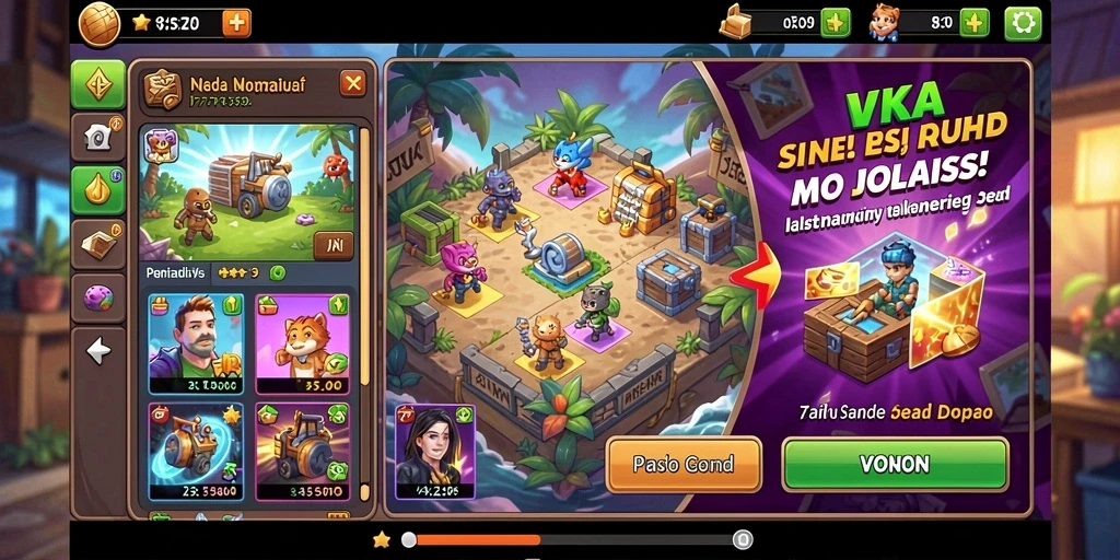Tangkapan layar dari level terbaru yang ditambahkan.